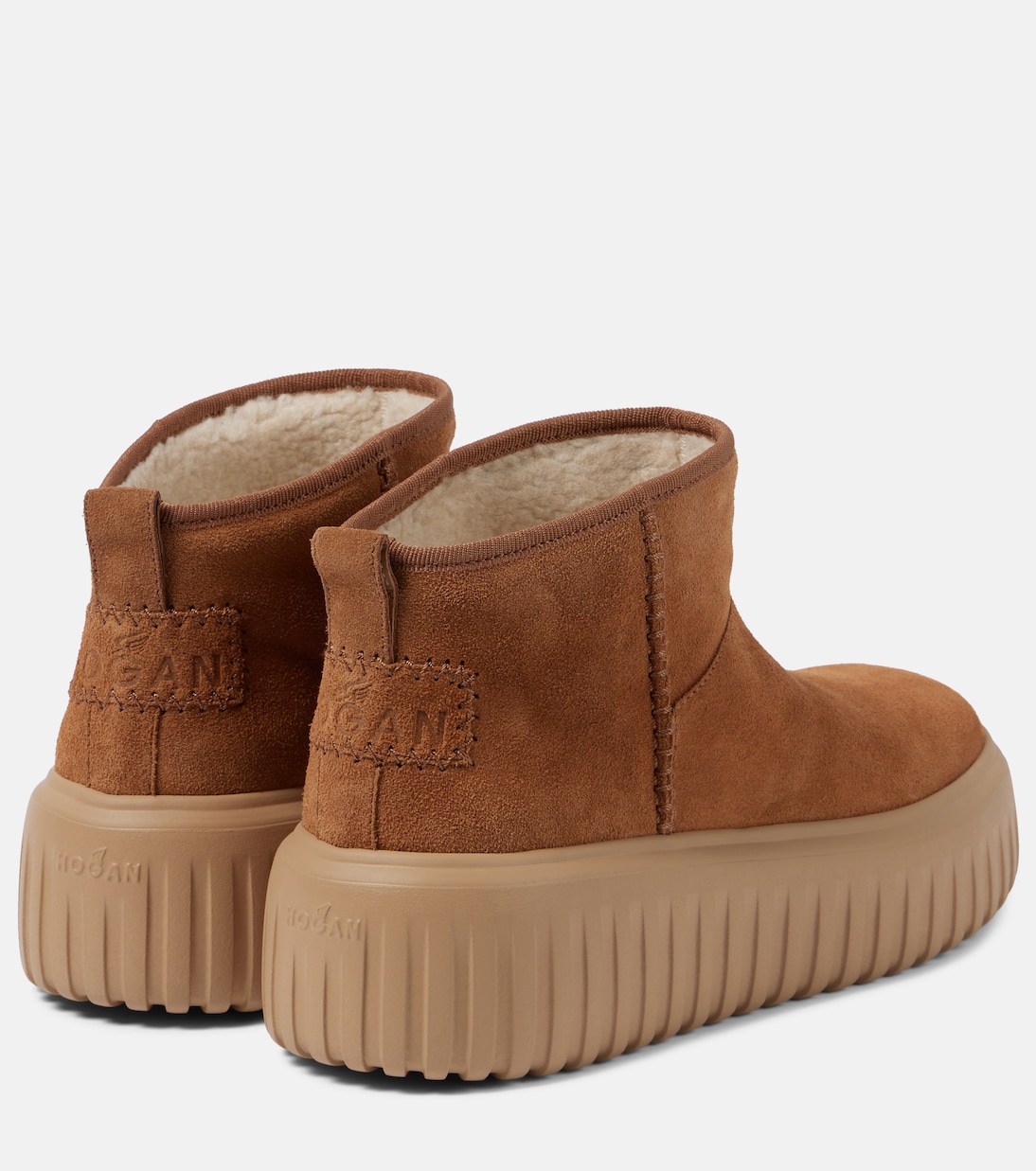 Botines Balu de ante con plataforma | Hogan