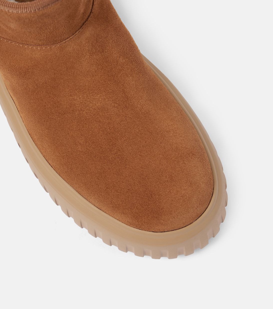 Botines Balu de ante con plataforma | Hogan
