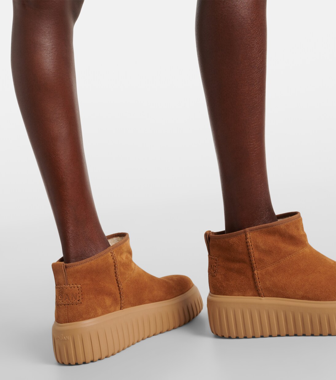 Botines Balu de ante con plataforma | Hogan