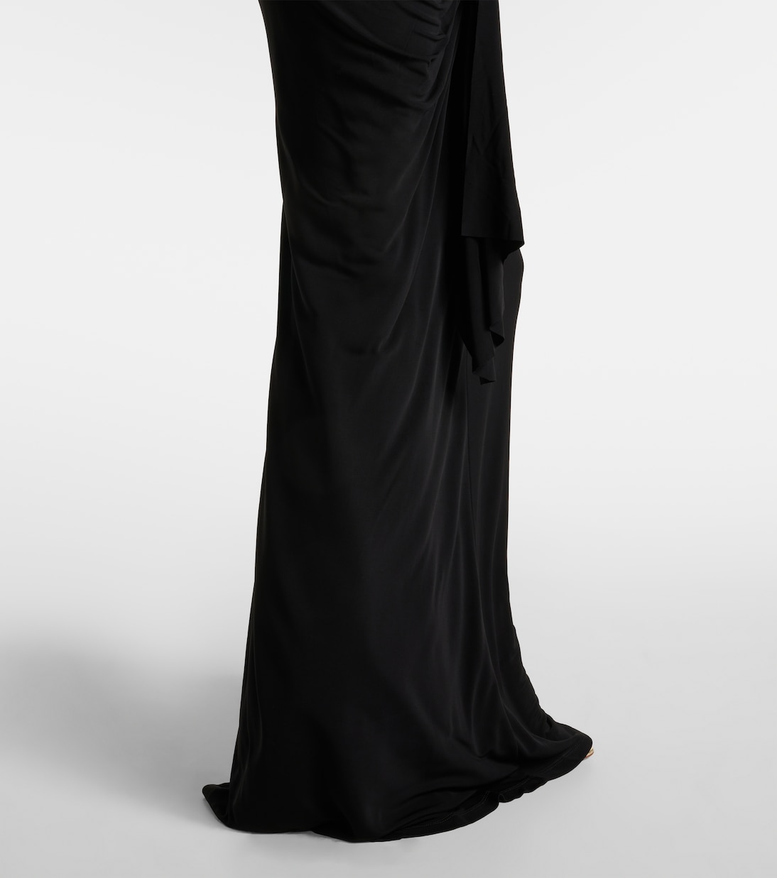 Ruched cutout jersey maxi dress | Christopher Esber