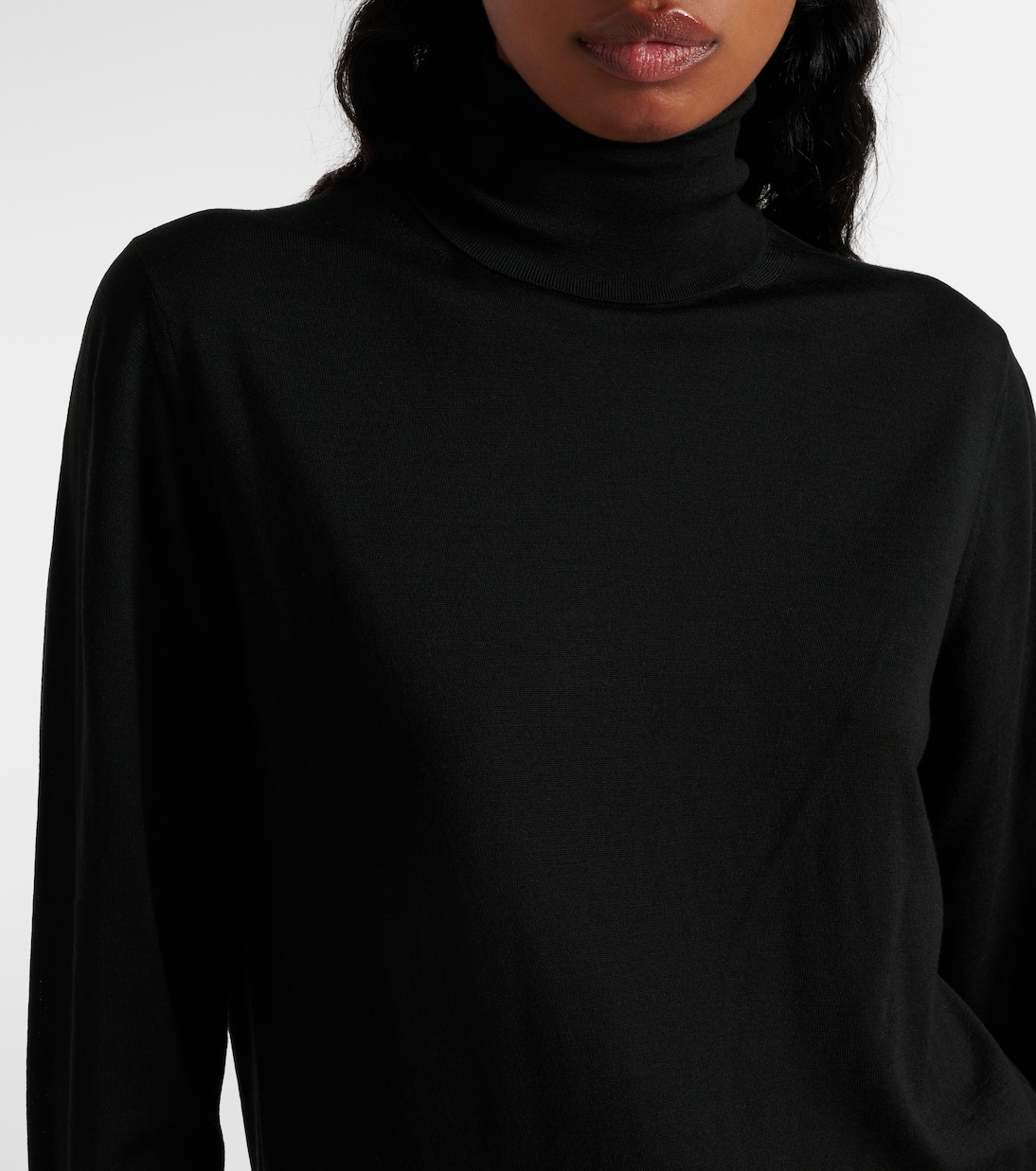 Heva wool turtleneck sweater  | The Row