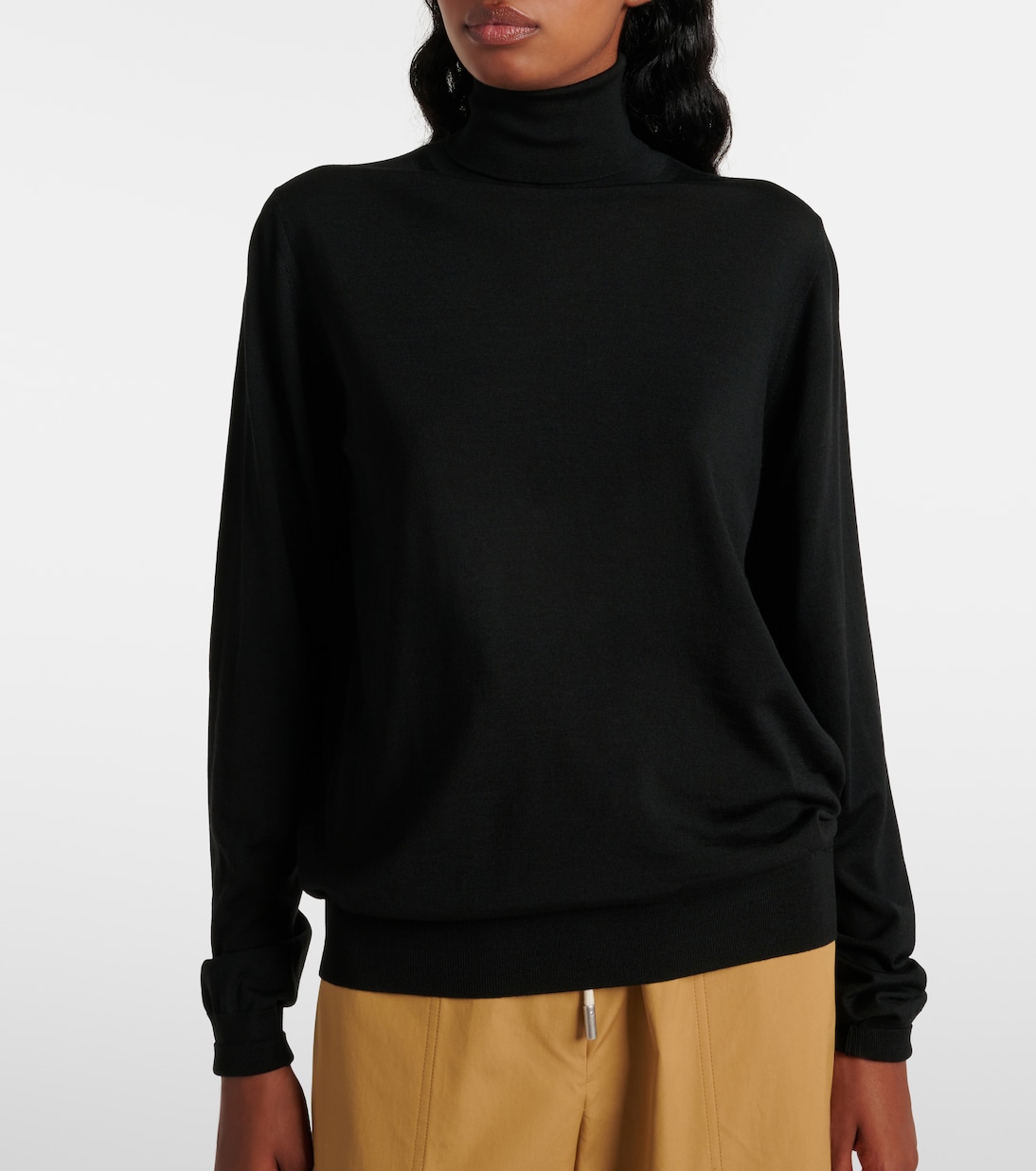 Heva wool turtleneck sweater  | The Row