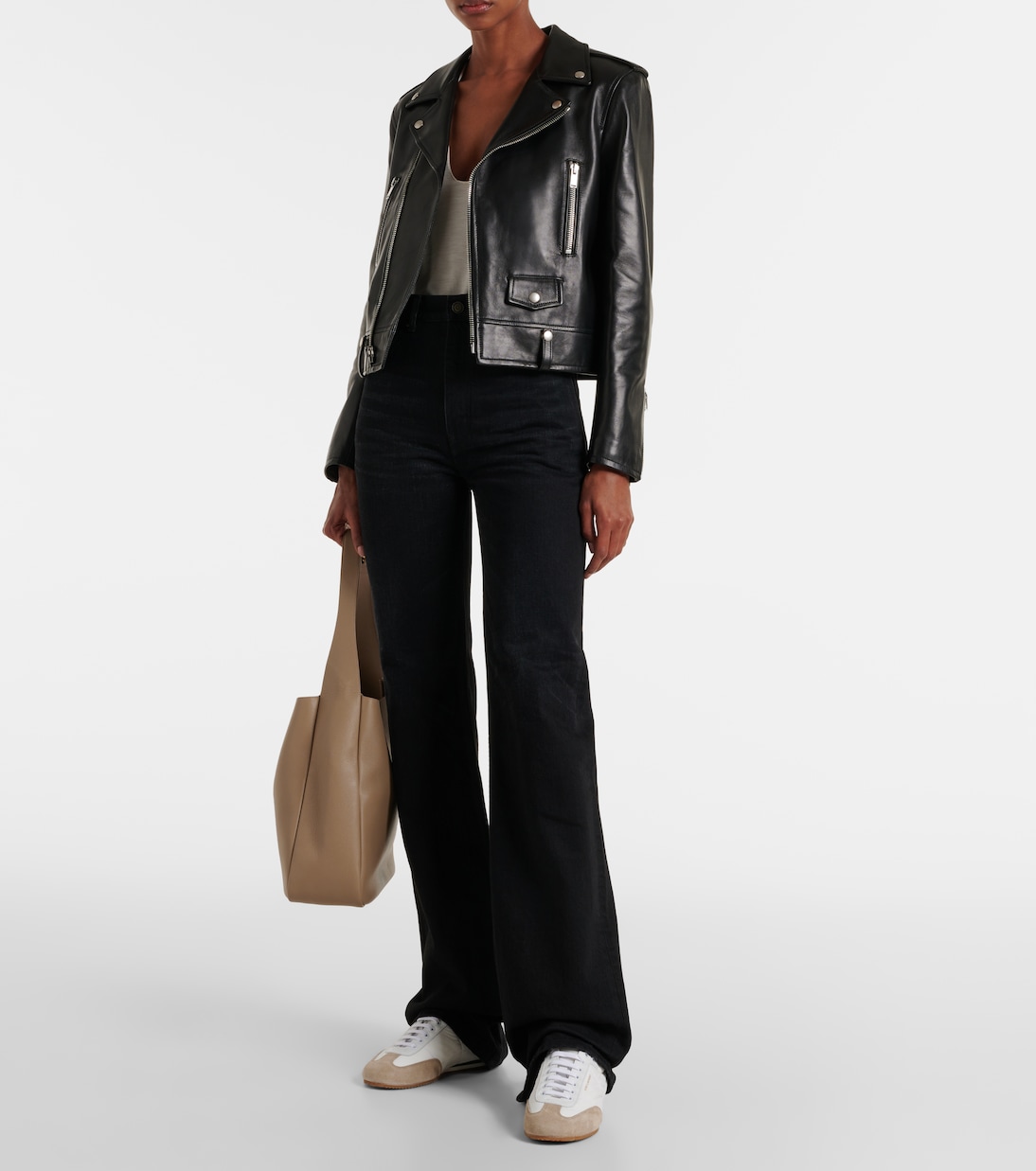 Sneakers Aston con suede | Saint Laurent