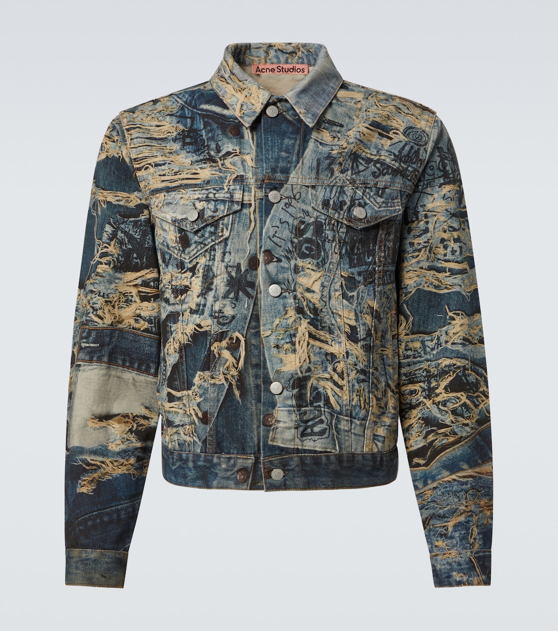 Trompe l'œil denim jacket | Acne Studios