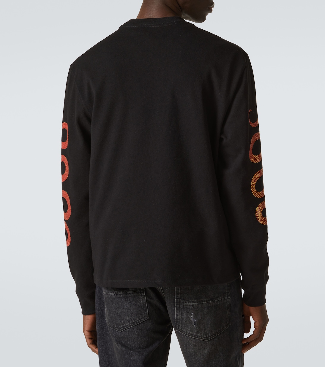 Sudadera en jersey de algodón con logo | Amiri