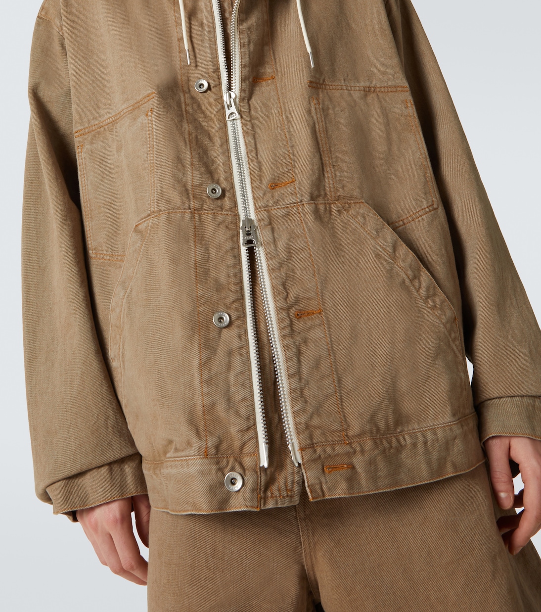 Chaqueta de denim con capucha | Sacai