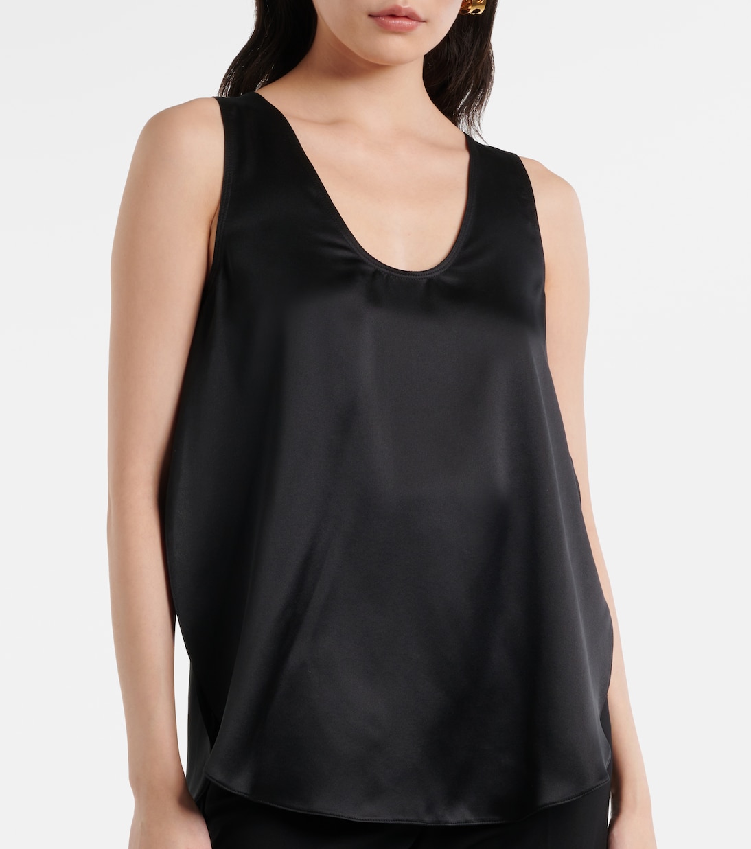 Tank top Filly in seta | Max Mara