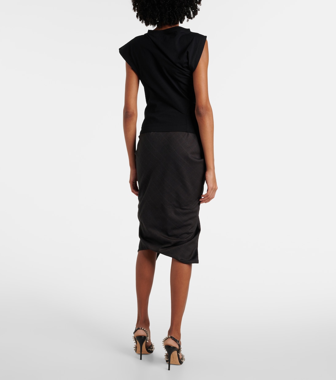 Top Hebo Orb in cotone con ruches | Vivienne Westwood