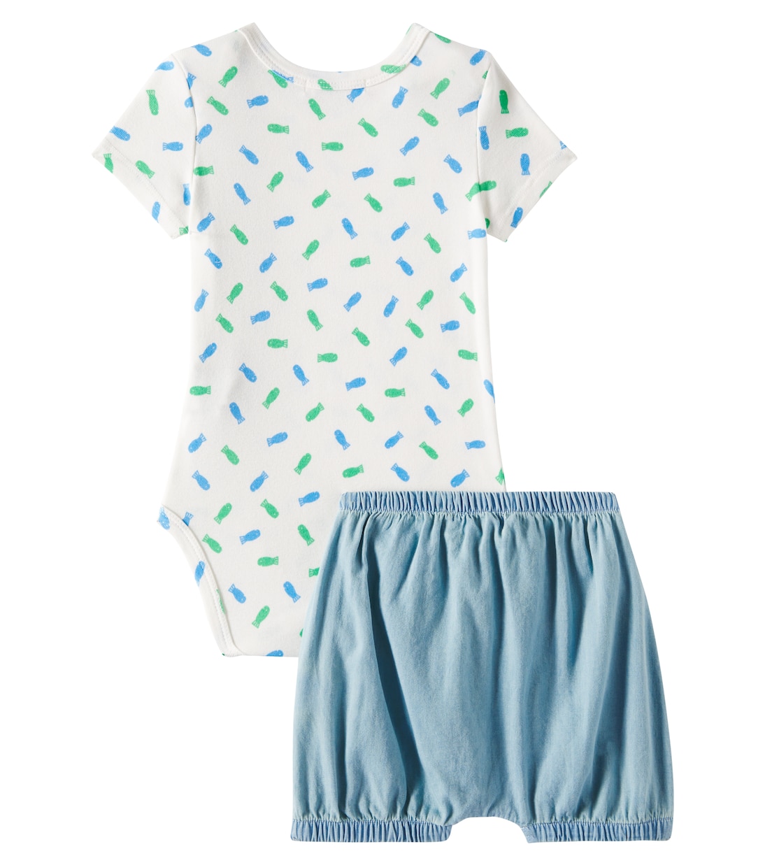 Baby bodysuit, bloomers and socks set | Bobo Choses