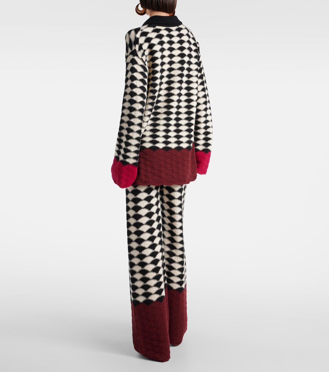 Lounge wool polo sweater | La DoubleJ