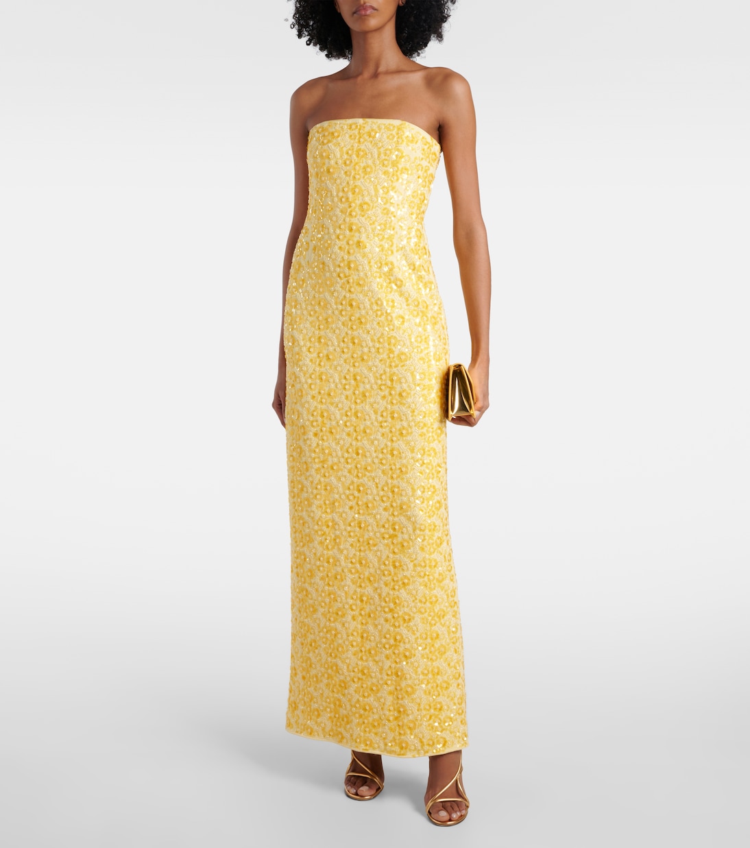 Robe longue Savia à ornements | Simkhai