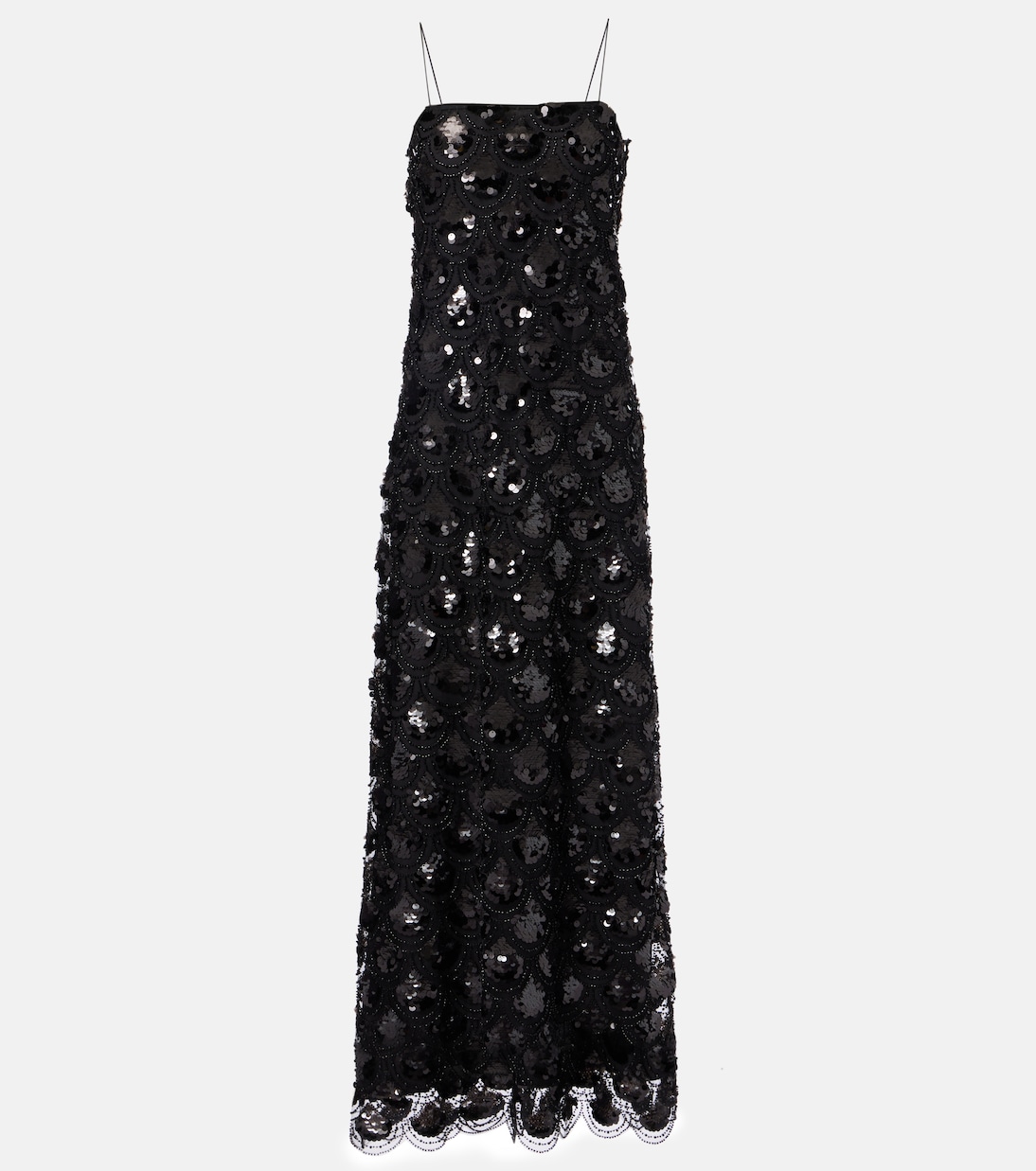 Robe longue à sequins | Rotate
