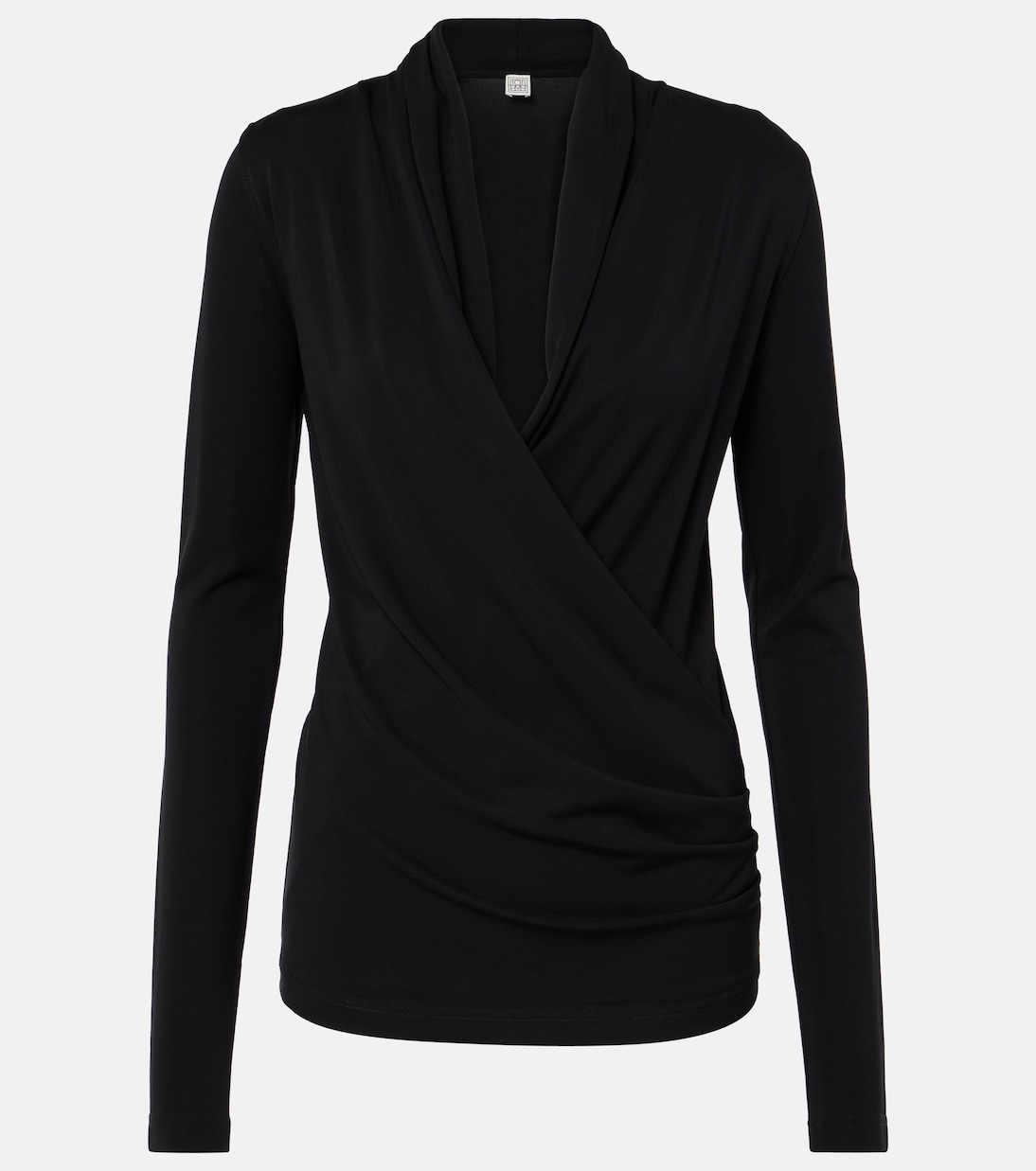Top de jersey drapeado | Toteme