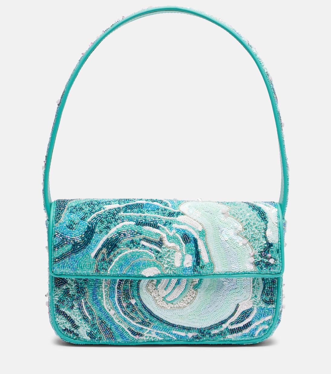 Verzierte Schultertasche Tommy | Staud