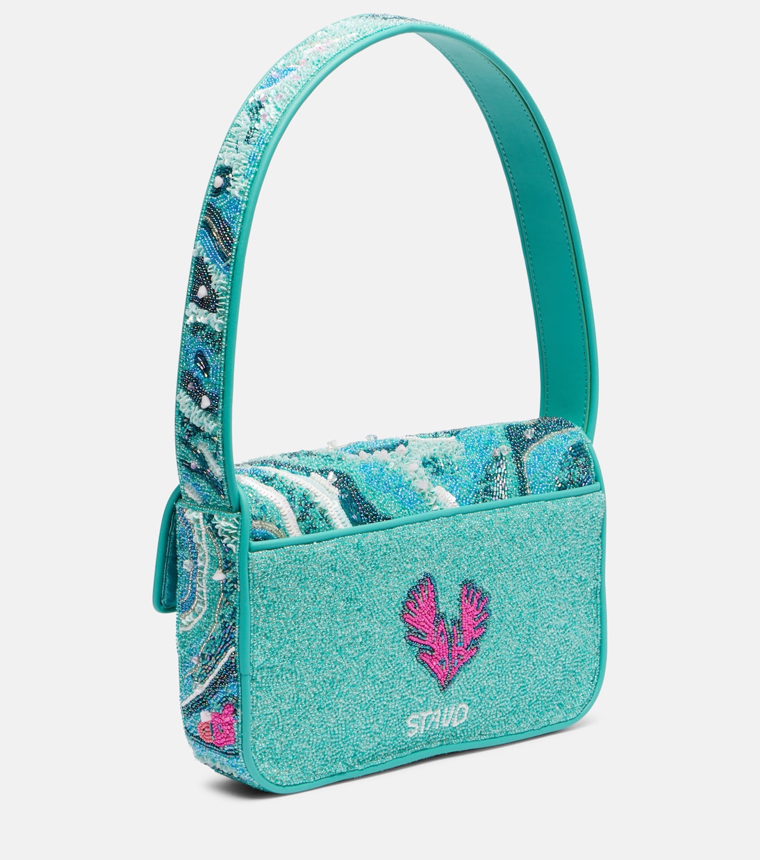 Verzierte Schultertasche Tommy | Staud