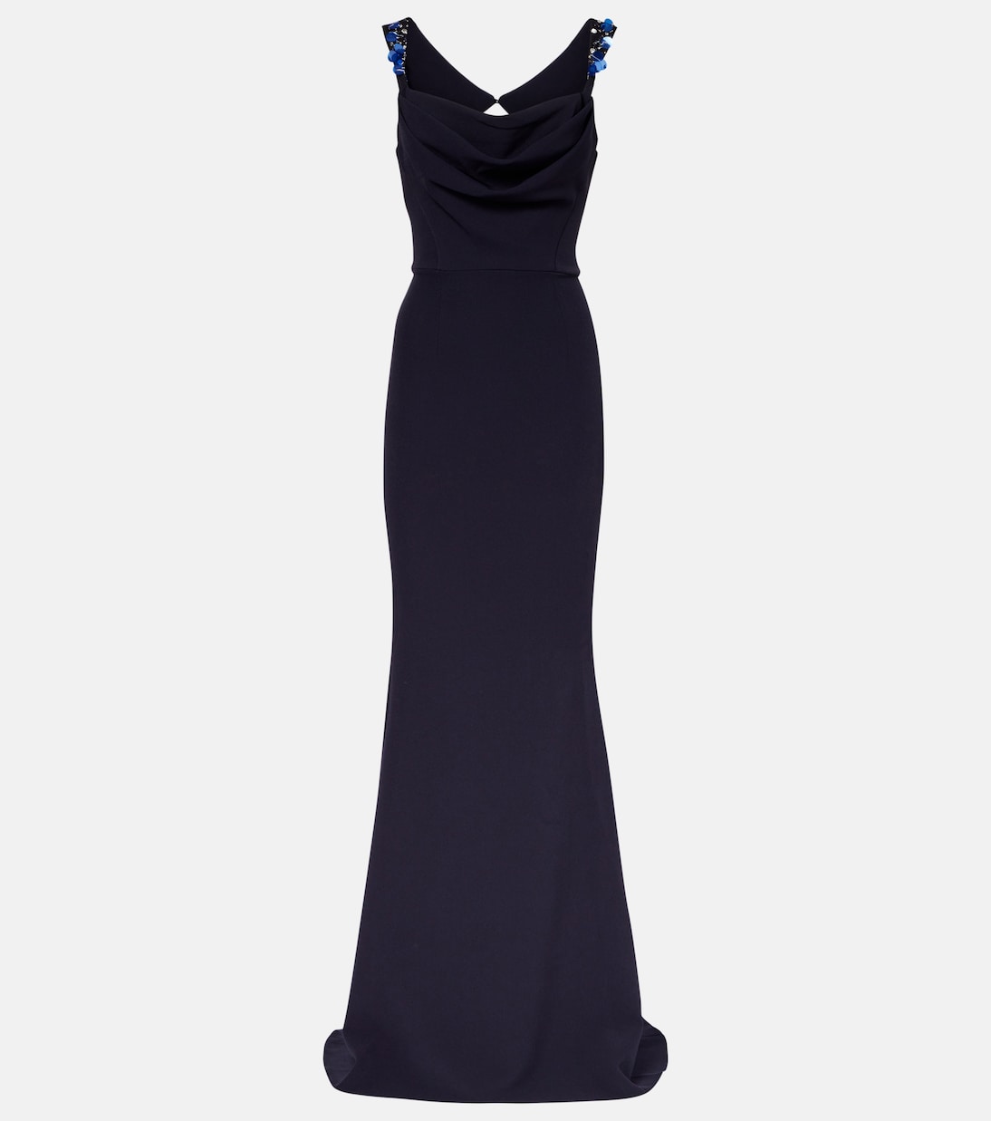 Melina embellished crêpe gown | Safiyaa