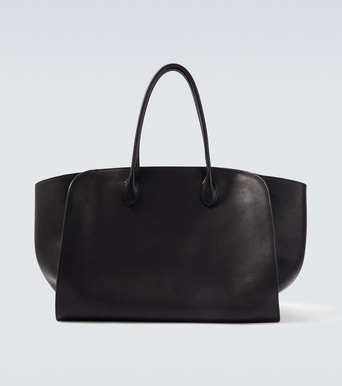 Marlo 17 leather tote bag | The Row