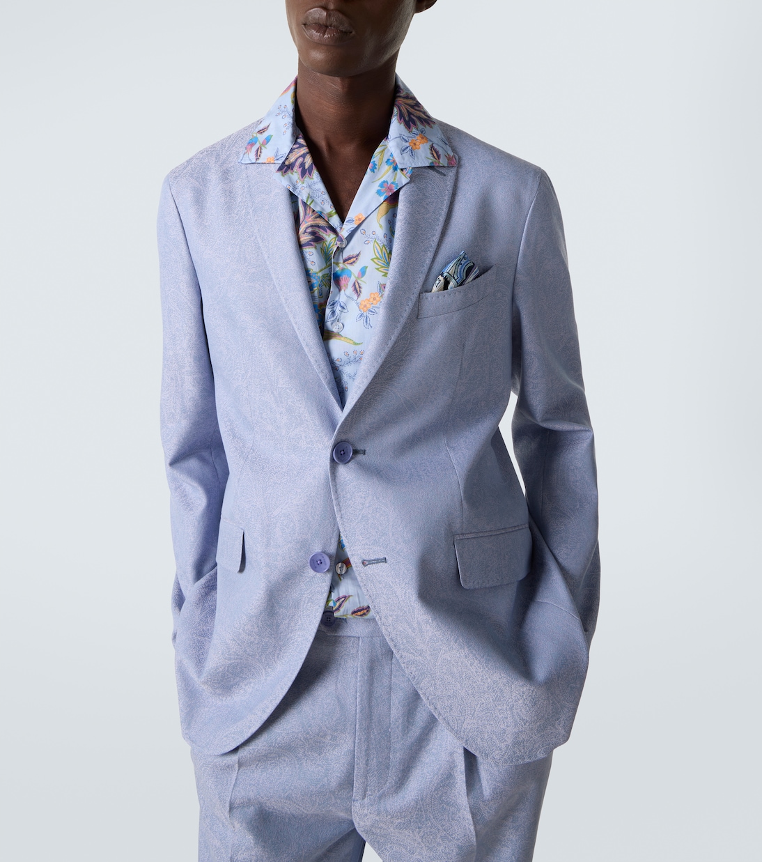 Cotton jacquard blazer | Etro