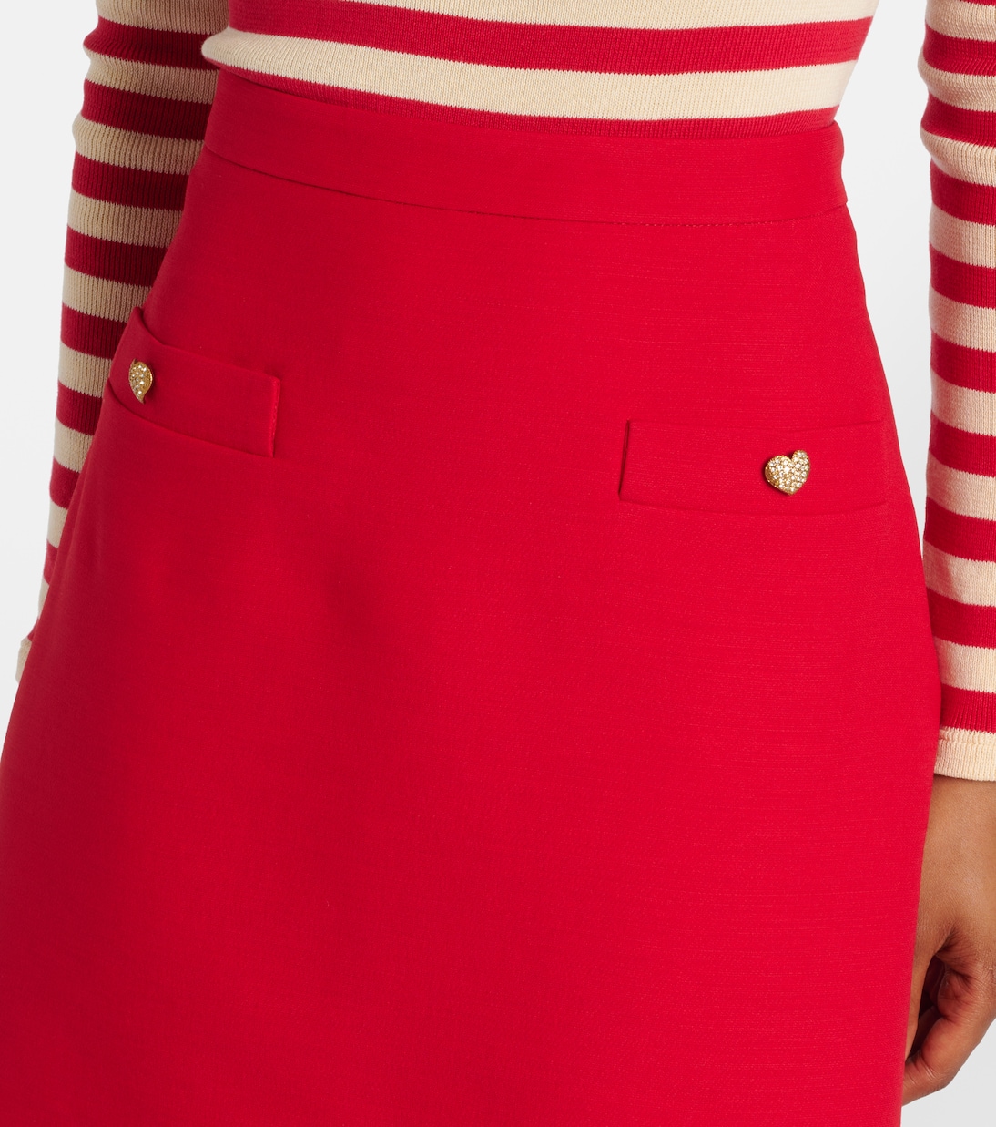 Minirock aus Crepe Couture | Valentino