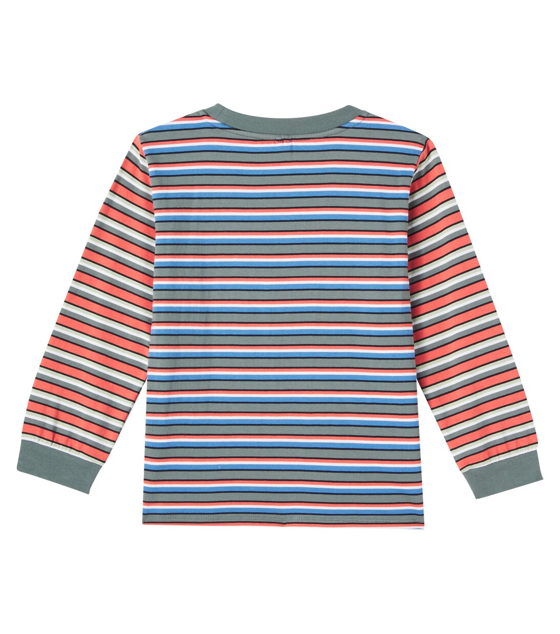 Top de jersey de algodón a rayas | Stella McCartney Kids