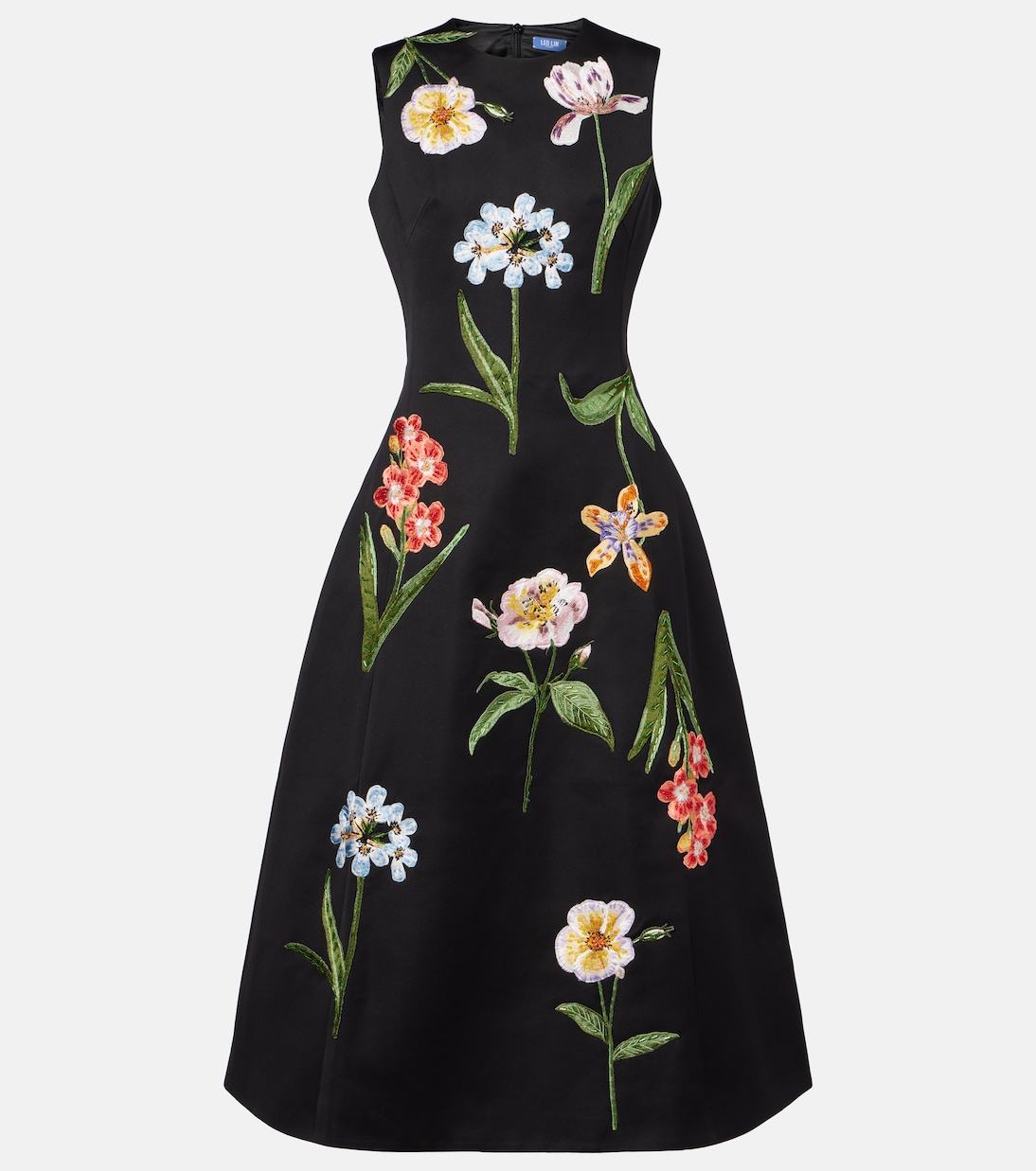 Cleo floral midi dress | Leo Lin