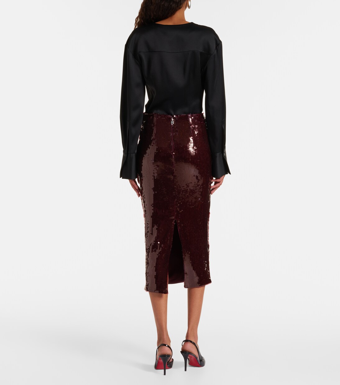 Georgia sequined pencil skirt | Rotate