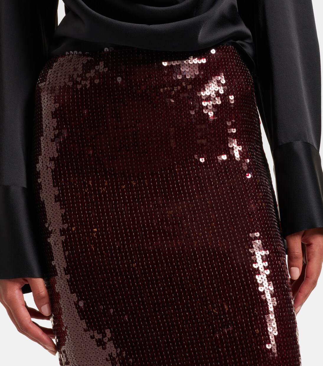 Georgia sequined pencil skirt | Rotate