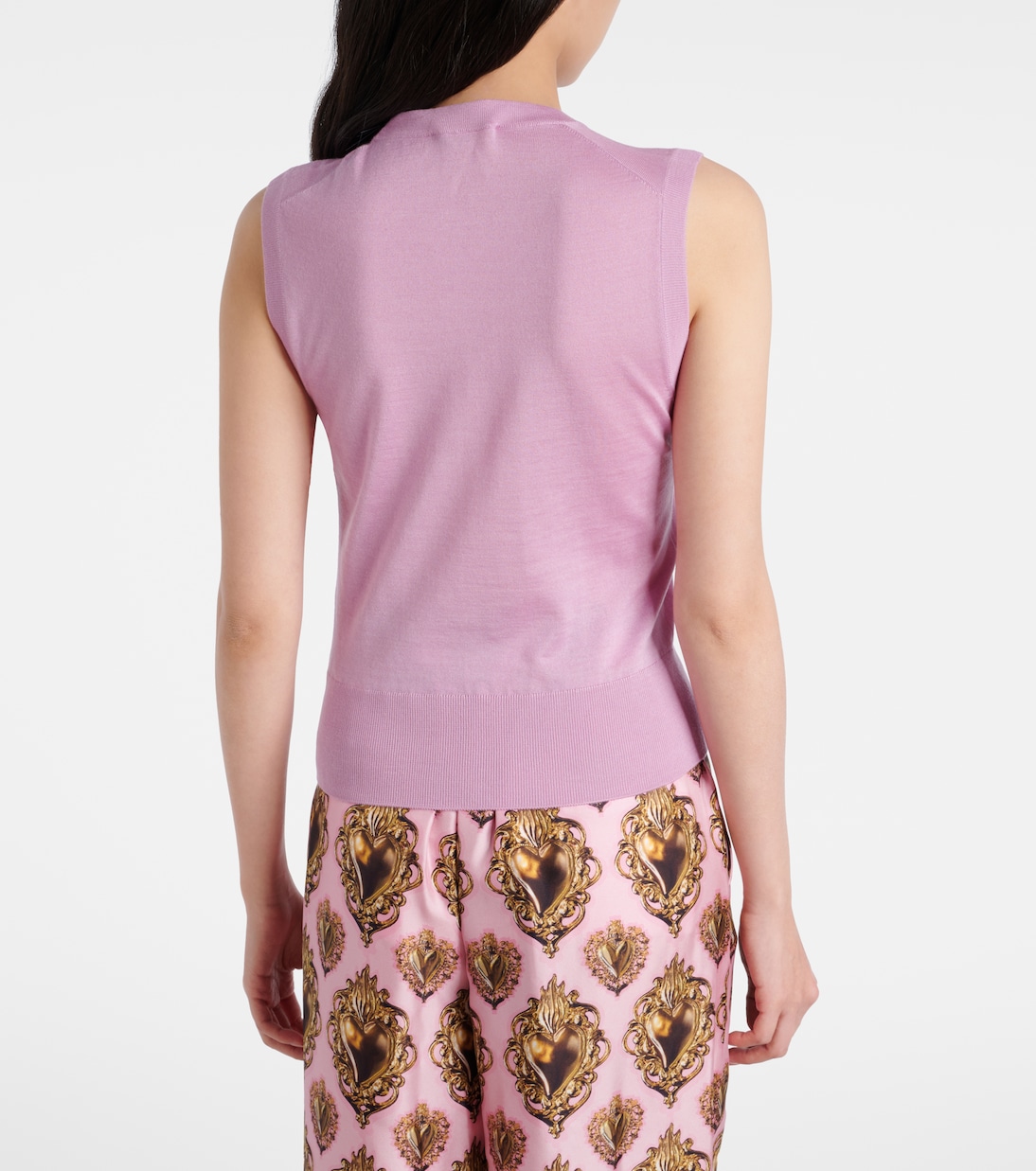 Cashmere and silk top | Dolce&Gabbana