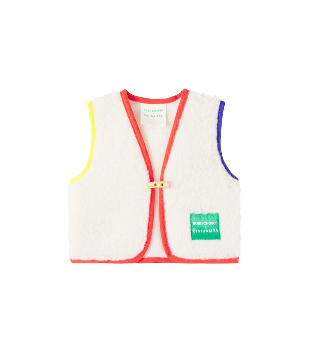 X Binibamba Baby Weste aus Shearling | Bobo Choses