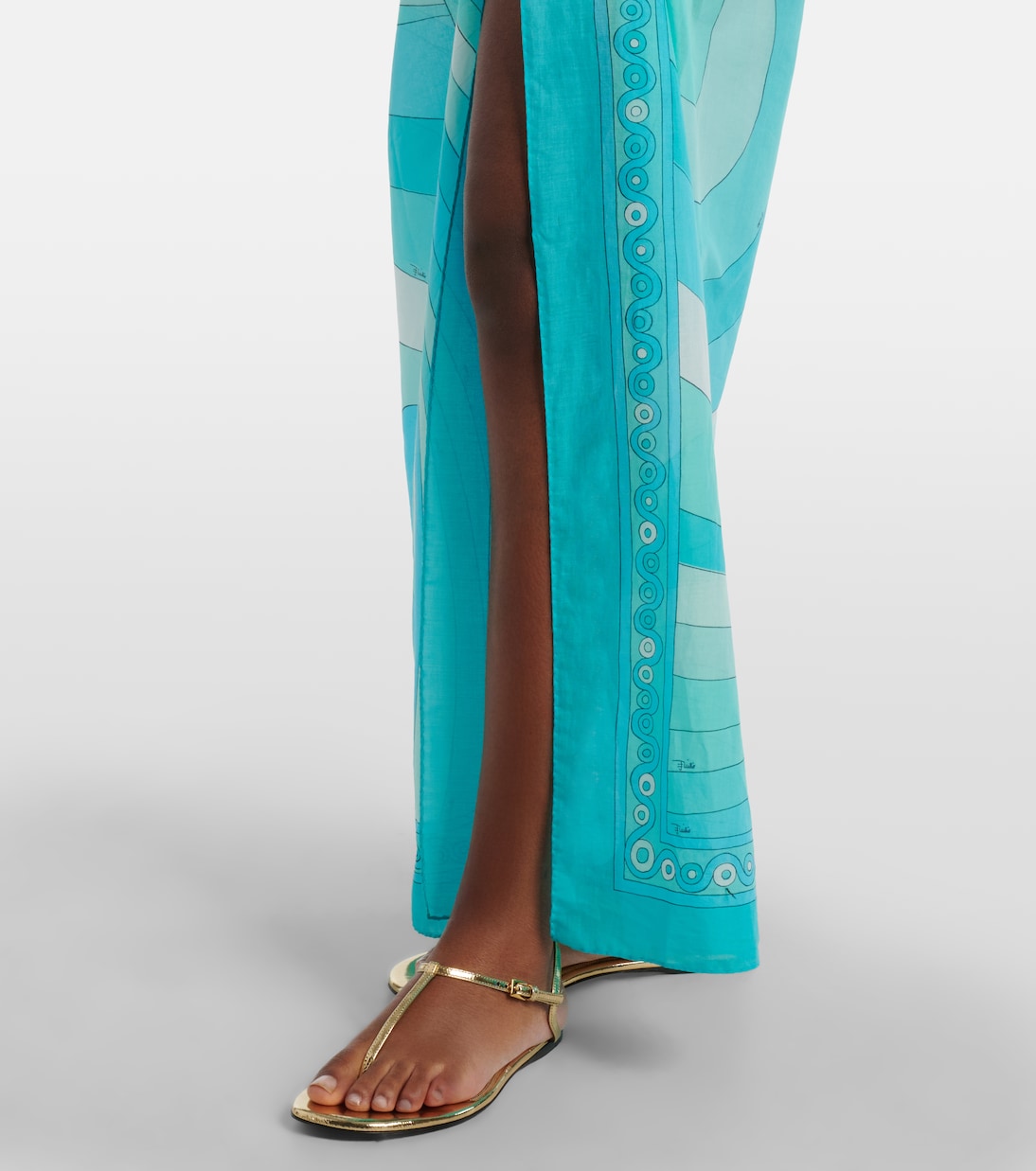 Iride cotton beach cover-up | Pucci