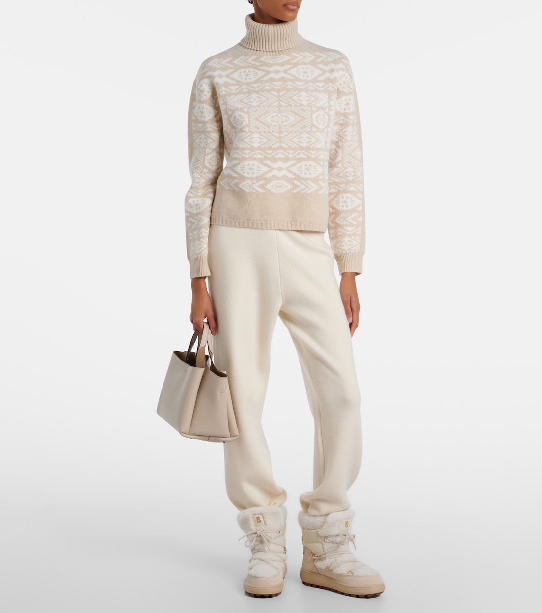 Pull Nadin en laine et coton mélangés | Bogner