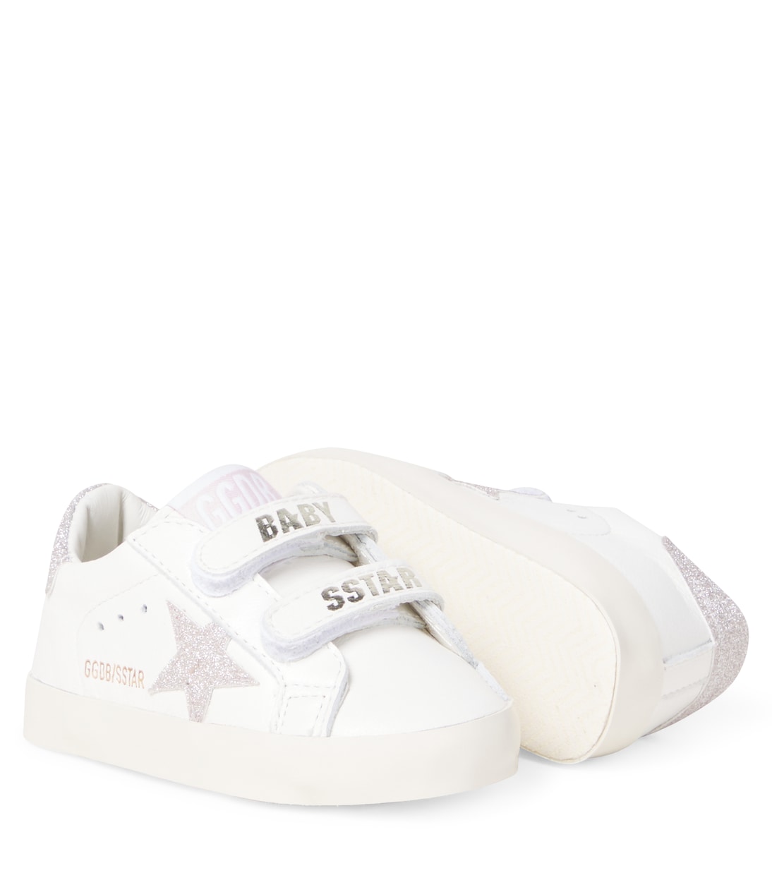 Baby Old School leather sneakers | Golden Goose Kids