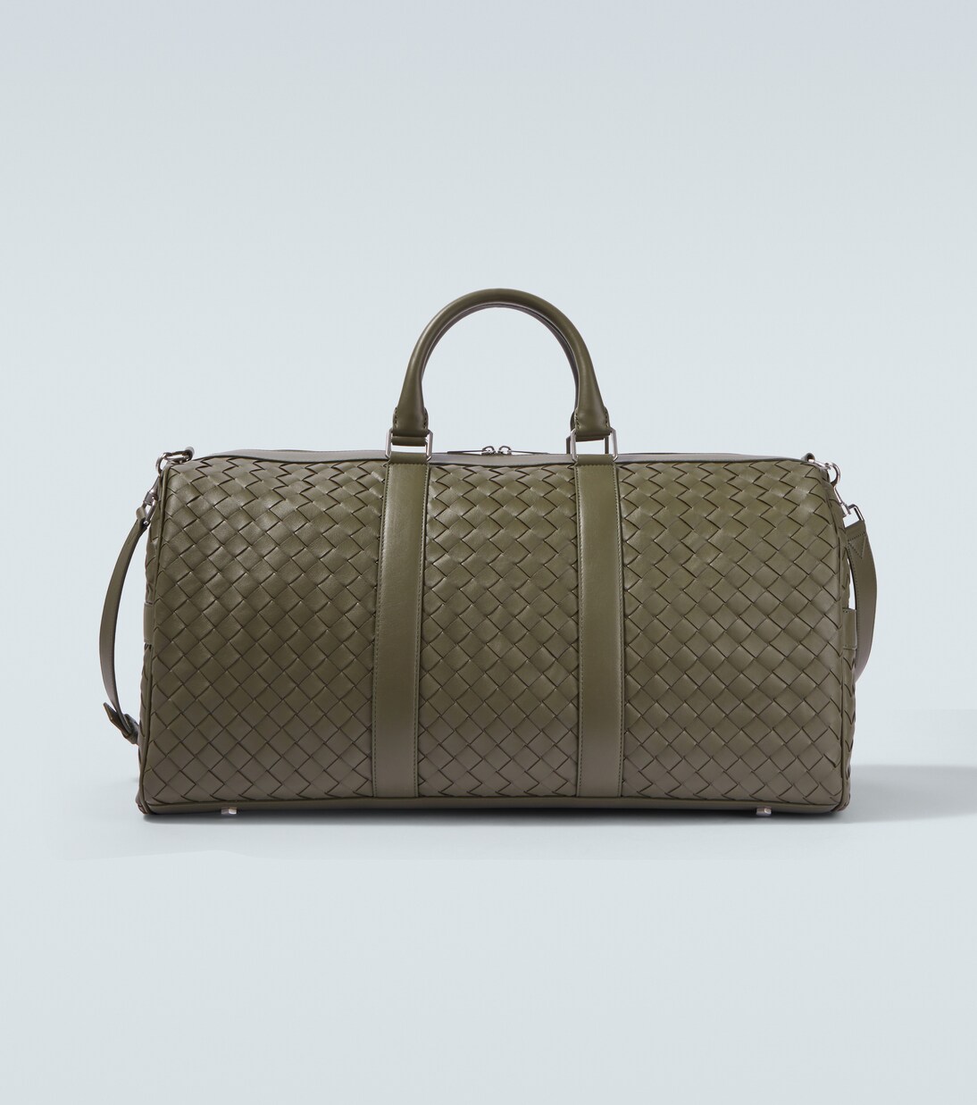 Intrecciato编织皮革旅行包 | Bottega Veneta
