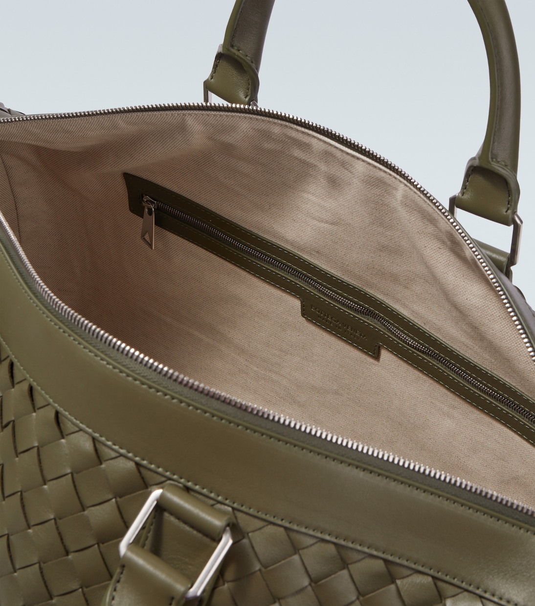 Intrecciato编织皮革旅行包 | Bottega Veneta