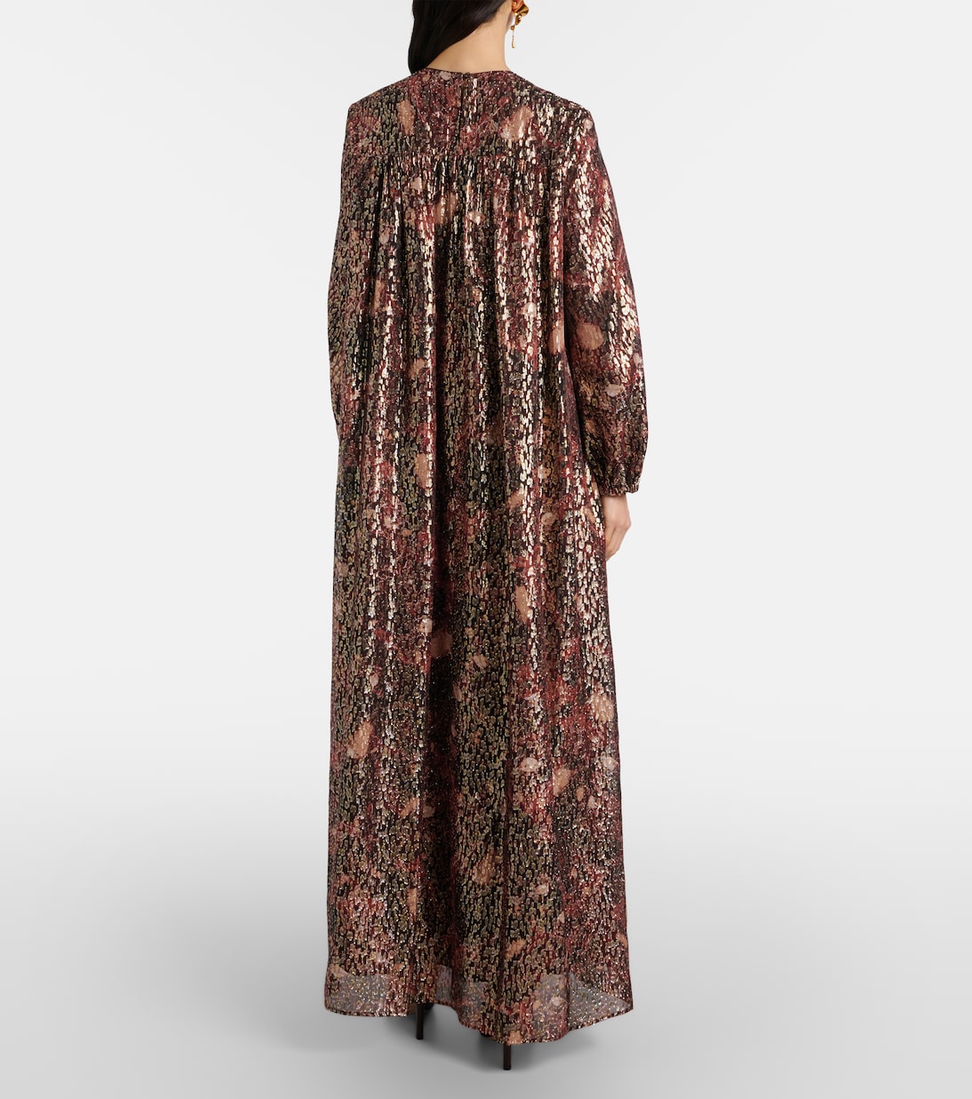 Zinnia silk-blend maxi dress | Max Mara