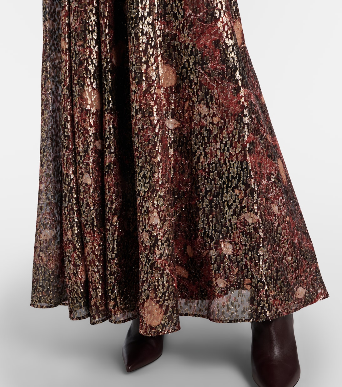 Zinnia silk-blend maxi dress | Max Mara