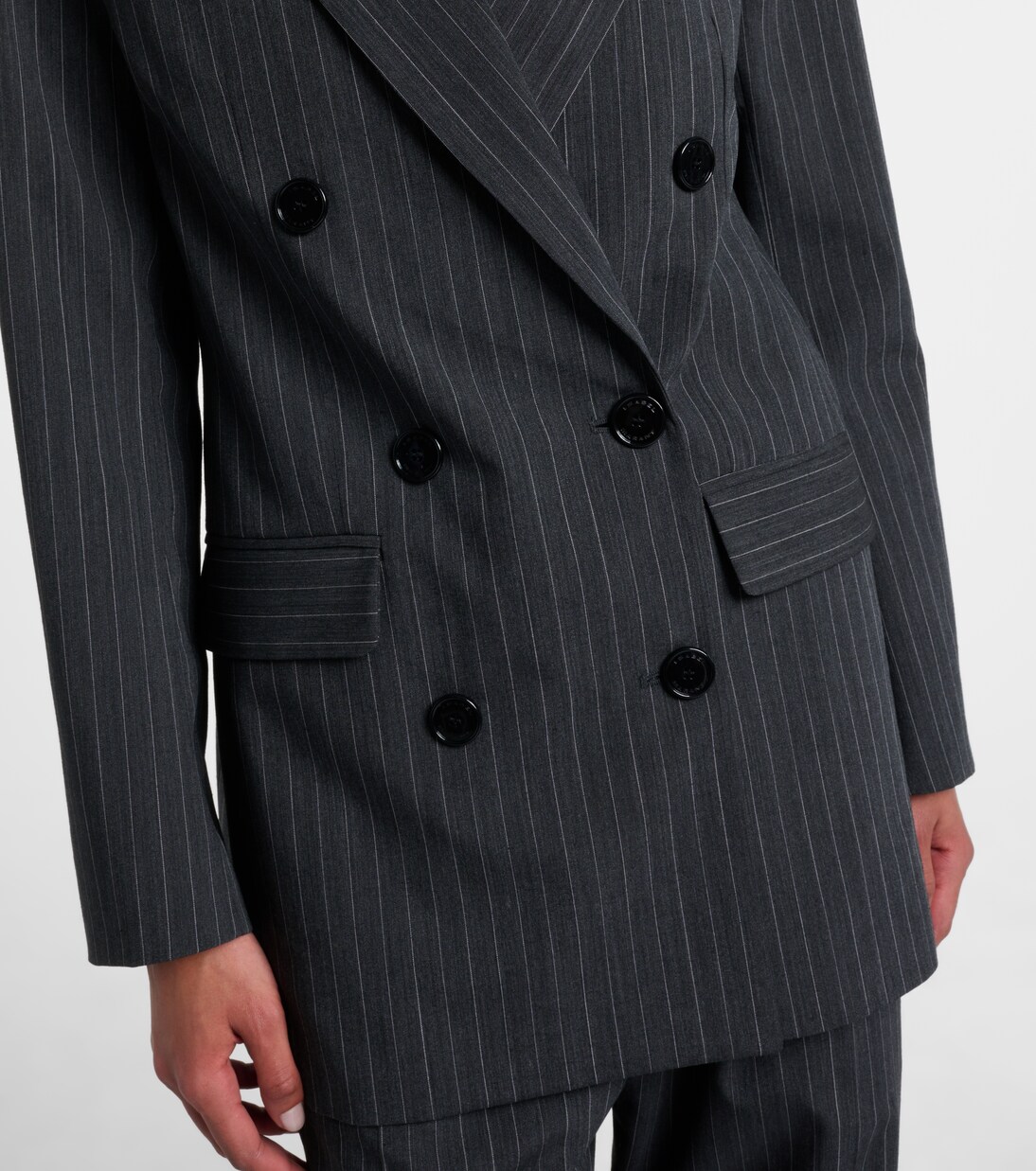 Blazer Jevimaga rayé en laine mélangée | Isabel Marant