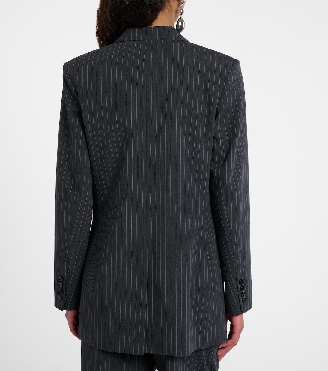 Blazer Jevimaga rayé en laine mélangée | Isabel Marant