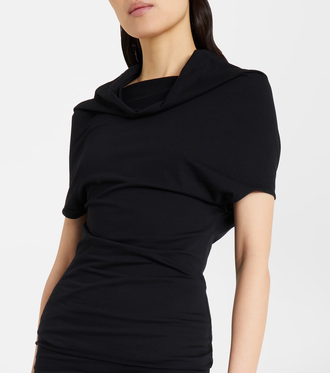 T-Shirt Shroud aus Baumwoll-Jersey | Rick Owens