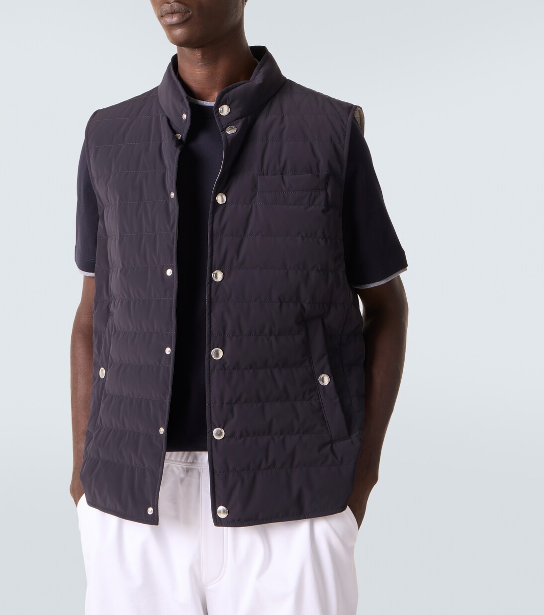 T-Shirt aus Baumwoll-Jersey | Brunello Cucinelli