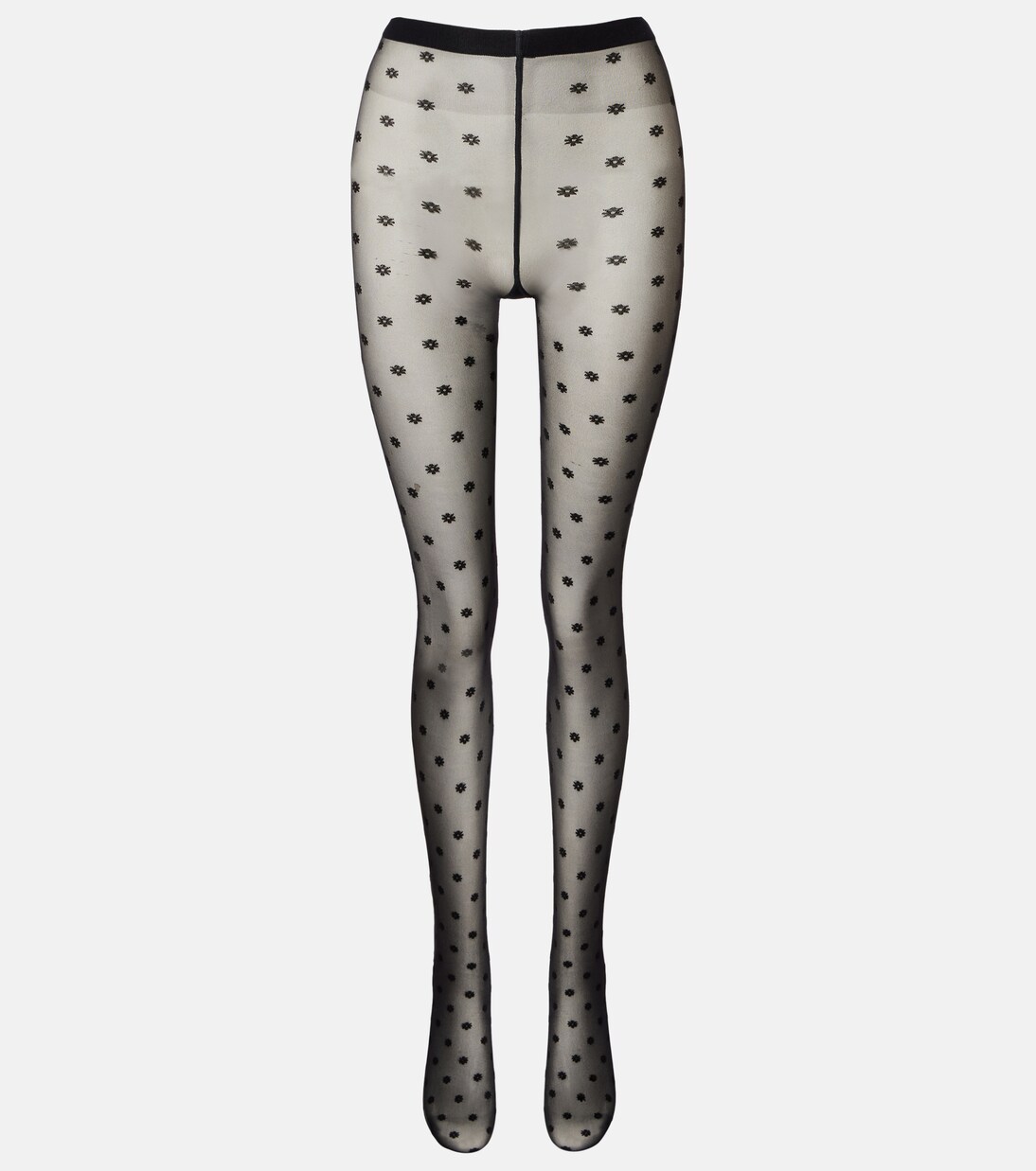 Daisy floral sheer tights  | Wolford