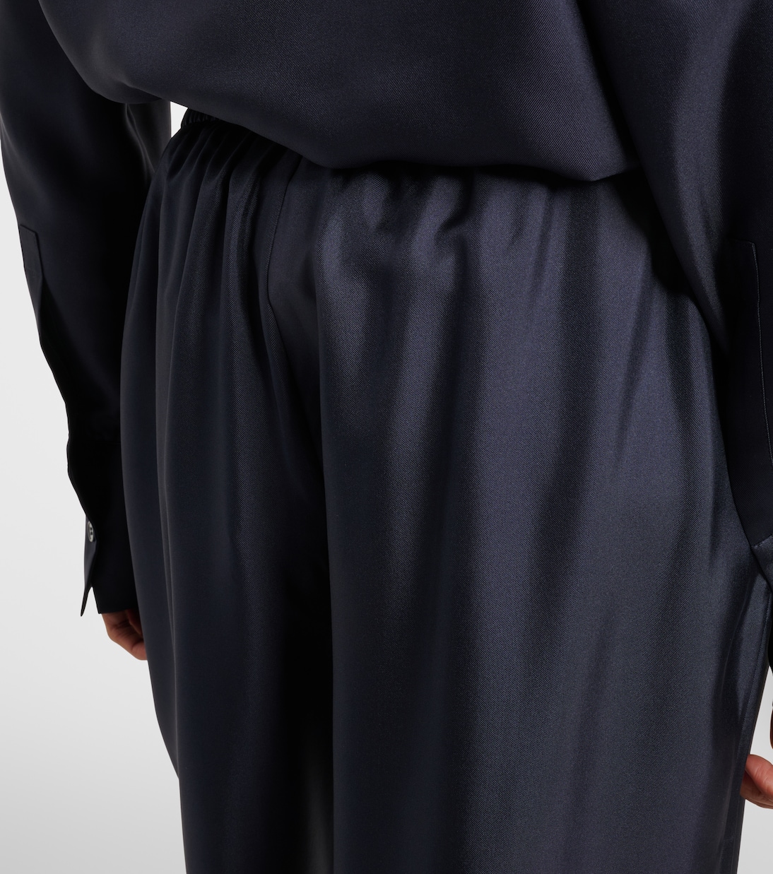 Silk straight pants | Róhe