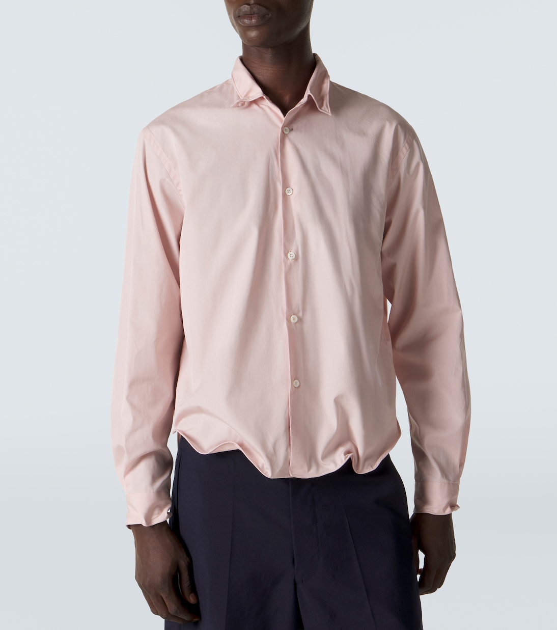 Cotton poplin shirt | Prada