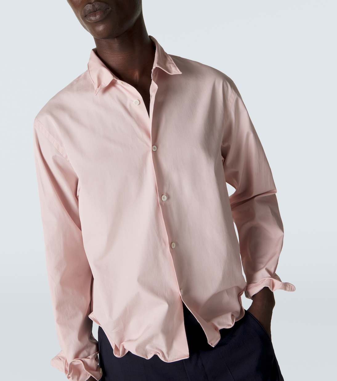 Cotton poplin shirt | Prada