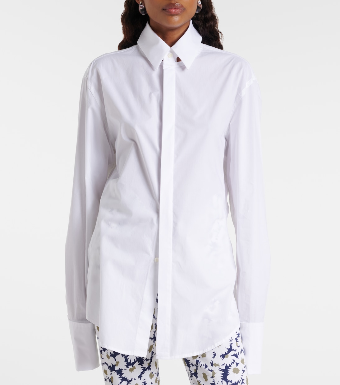 Cotton poplin shirt | Jean Paul Gaultier
