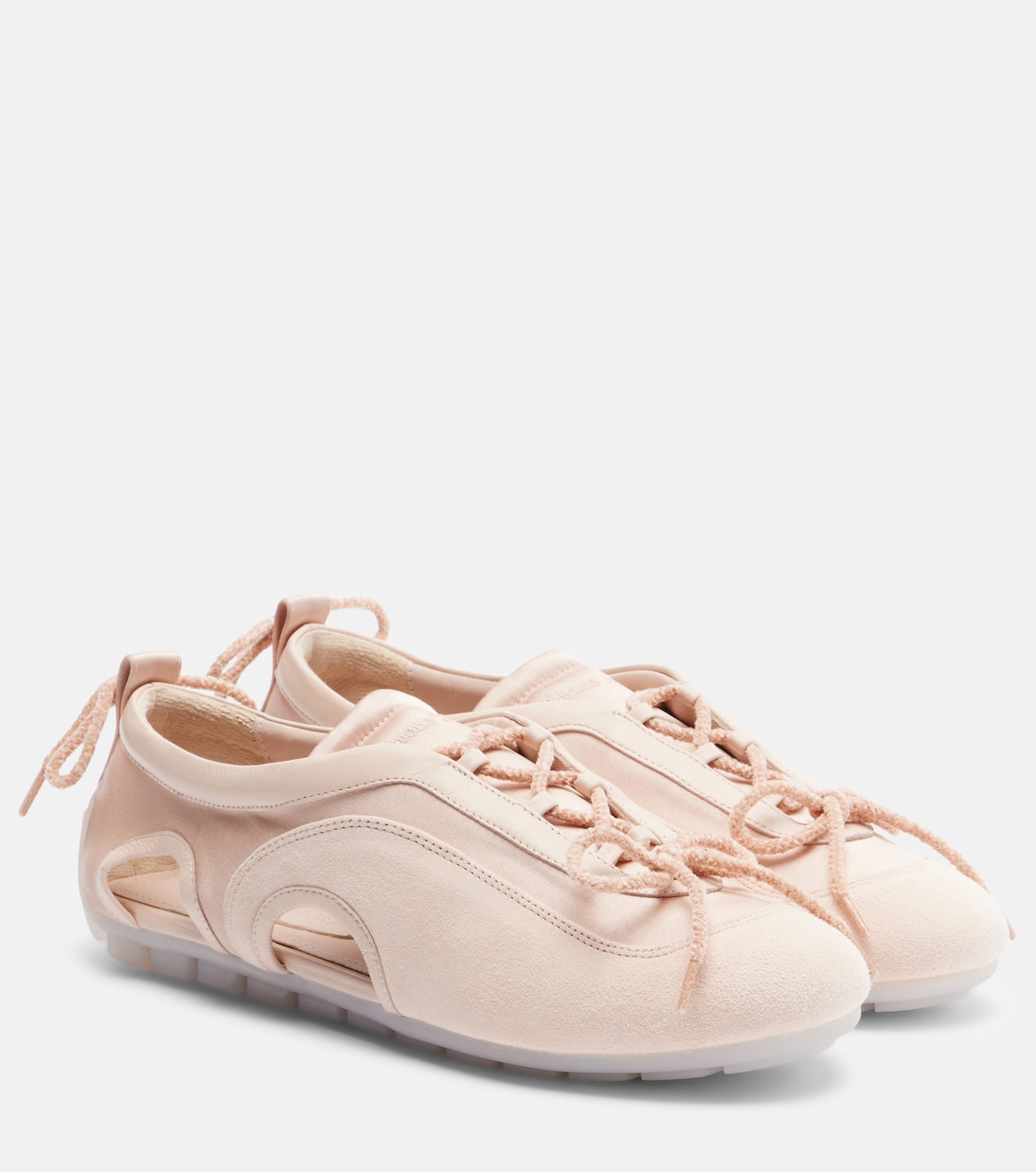 Cutout suede sneakers | Simone Rocha