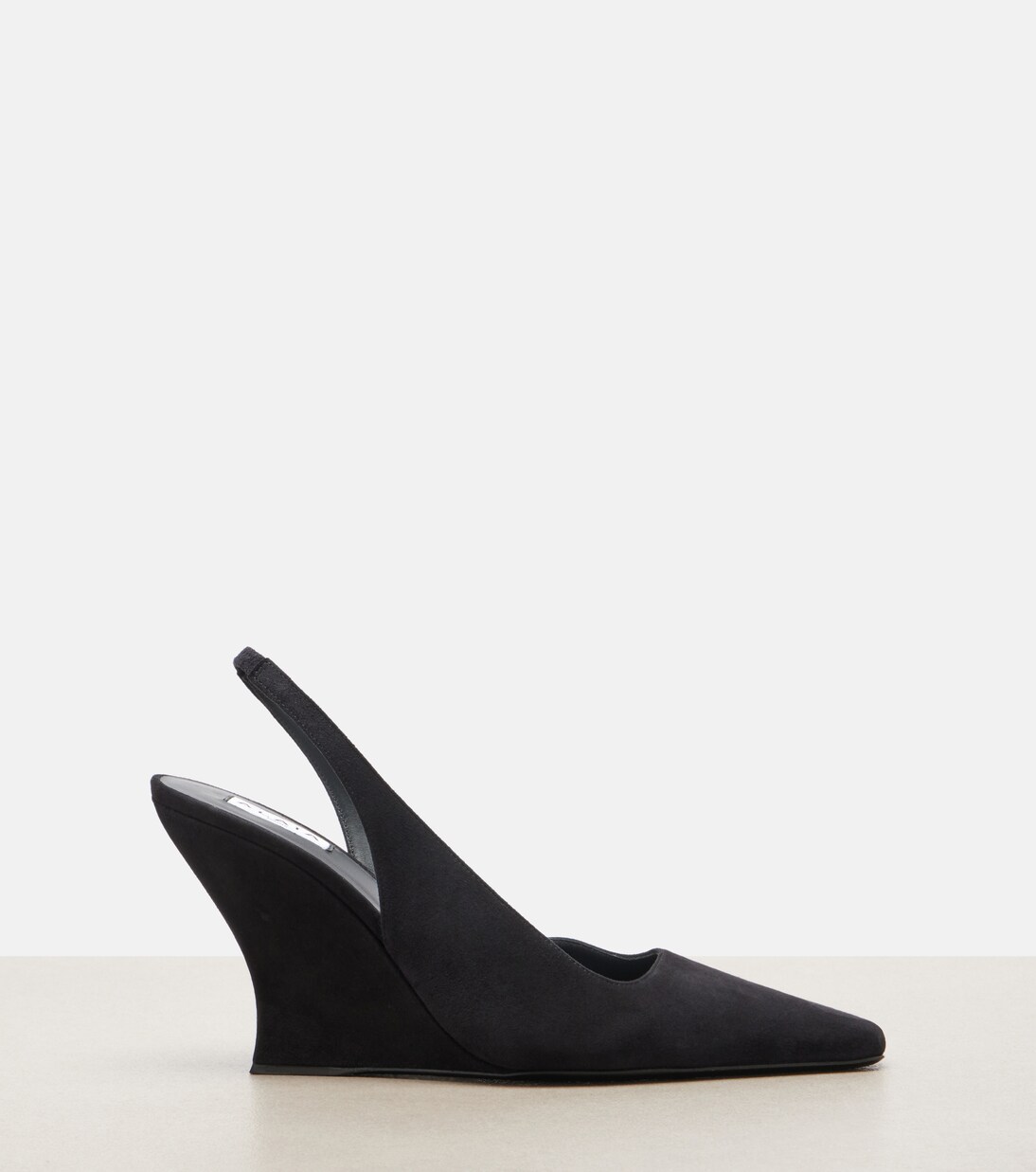 Slingback-Wedges aus Veloursleder | Alaïa