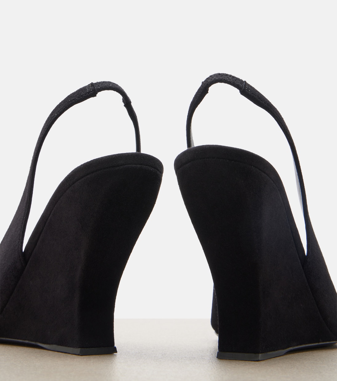 Slingback-Wedges aus Veloursleder | Alaïa