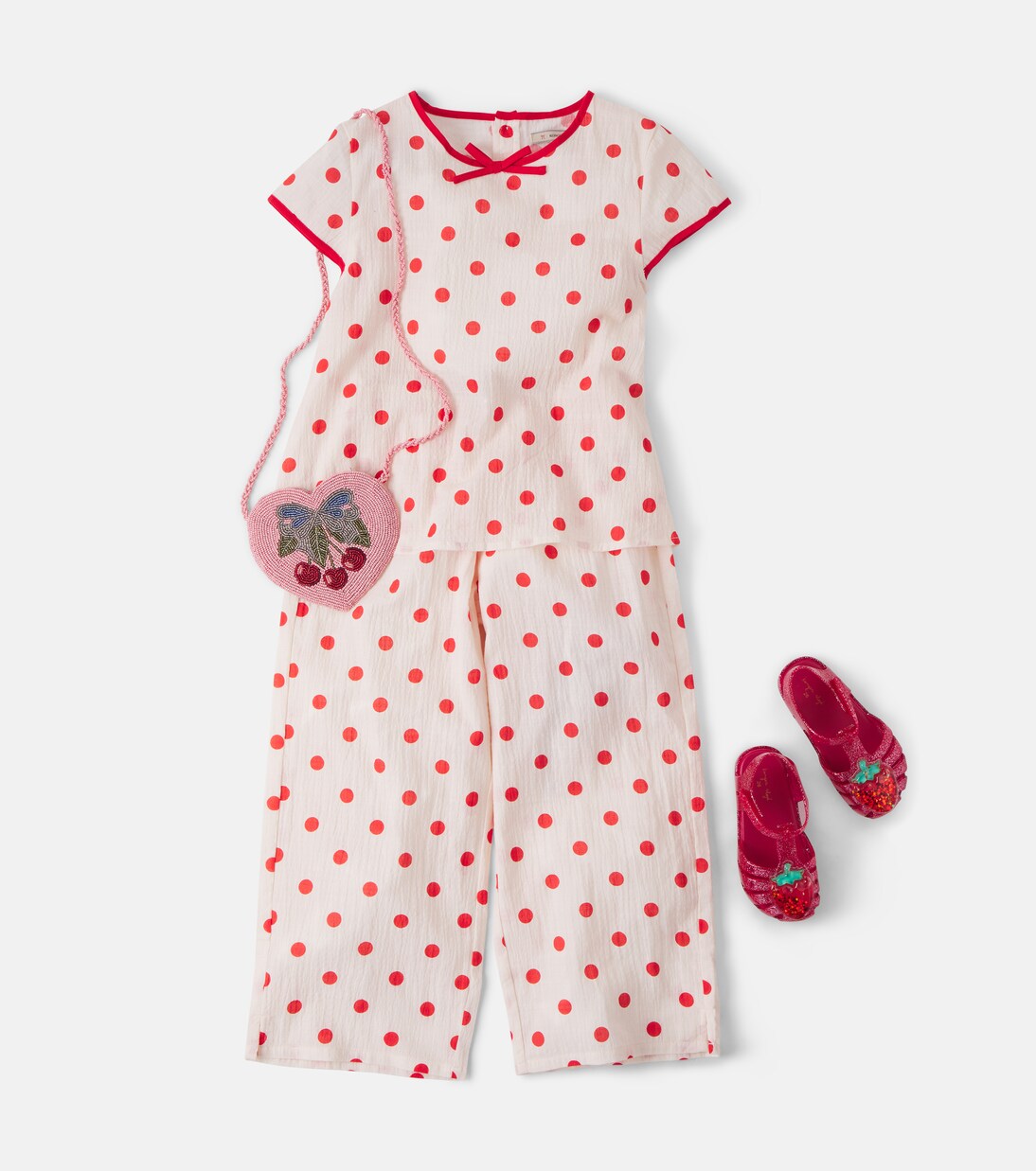 Vivo polka-dot cotton top | Konges Sløjd