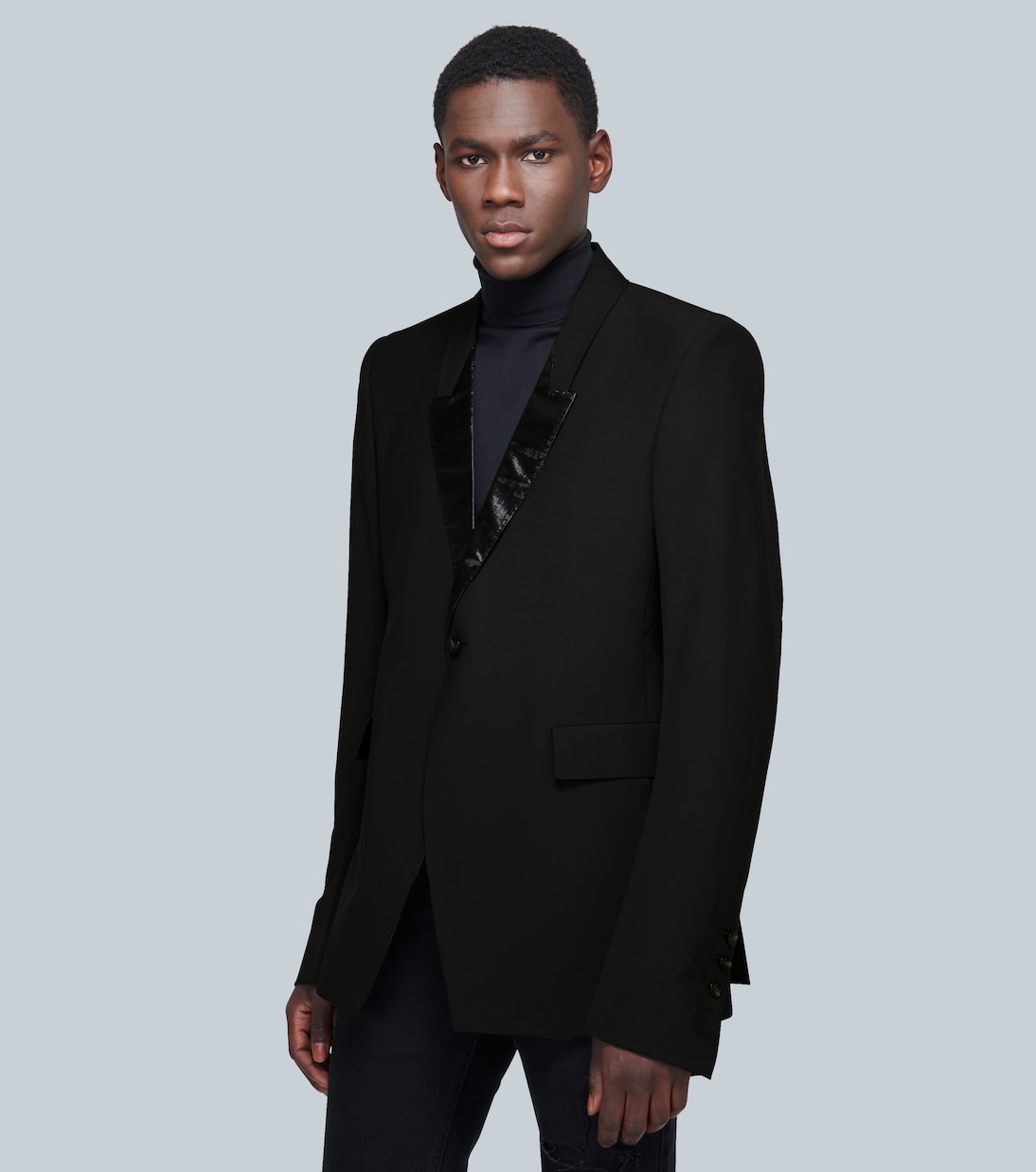 Slim-fit tuxedo jacket | Rick Owens